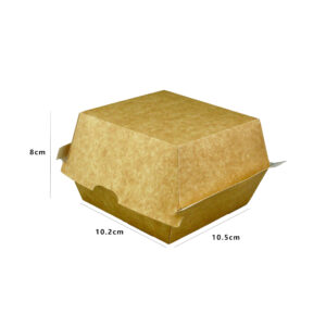 PAC KRAFT BOARD BURGER BOX (KB2) 500PCS/CTN