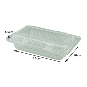 JC LOCKABLE SUSHI TRAY 3H (50PCS X 20SLV)