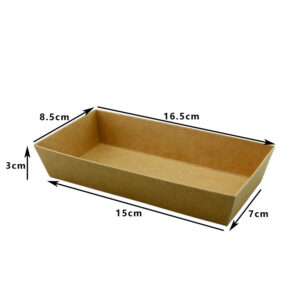 HW ECO PASTRY BOX LONG 50PCS X 8SLV