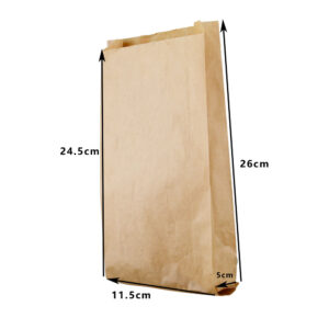 HC 2 SAT BROWN BAG (500PCS/PACK)