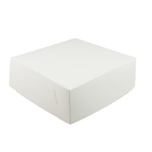 E 8 x 8 x 4 UNCOATED CAKE BOX 100PCS