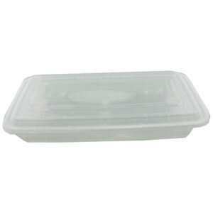 E FISH CONTAINER 2000ML SET CLEAR (50PCS X 3 SLV)