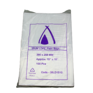 TP 15 X 10 LDPE BAG 35UM (100PCS X 10PACK)