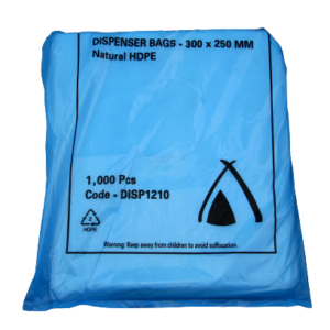 TP 300MM x 250MM DISPENSER BAG (1000PCS X 10PACK)