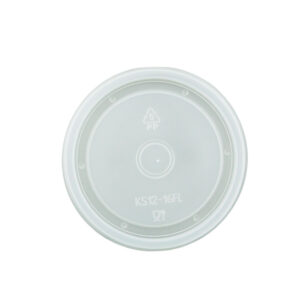 PAC PP LID FOR 12/16OZ TUBS  (50PCS X 10SLV)