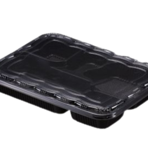 D566 5 COMPARTMENT LUNCH BOX (50PCS X 4SLV)