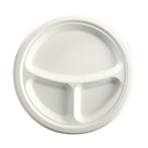 BP 10 ROUND PLATE 3 COMP (125PCS X 4SLV)