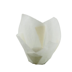 DP TULIP CUP 60GSM 60MM BASE WHITE (200PCS X 10/CTN)