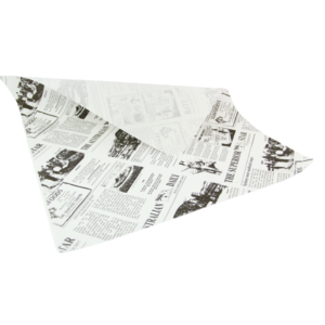SP 1/2 SIZE *NEWSPRINT* GREASEPROOF PAPER 400×330 200SHEETS