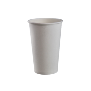 16OZ SW COFFEE CUP TRULY ECO WHITE (50PCS X 20 SLV)