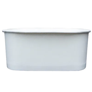 PN 1000ML RECTANGULAR PAPER CONTAINER WHITE (50PCS X 6SLV)