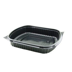 YS 1 COMPARTMENT LUNCH BOX BLACK LARGE (250PCS/CTN)