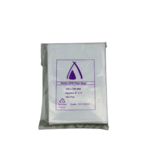 TP 6 X 4 LDPE BAG 35UM (100PCS X 20PACK)
