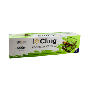 IKON CLING WRAP 33CM X 600M ROLL