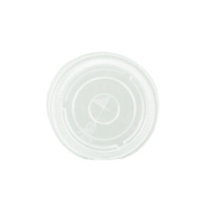 MA PET LID FLAT X-SLOT FOR 10 OZ (50PCS X 20SLV)