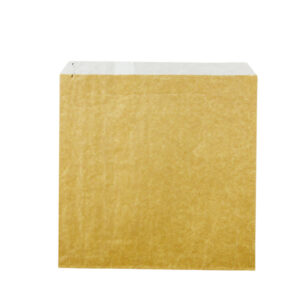 PNI 1 SQ BROWN G-LINED BAG 500PCS