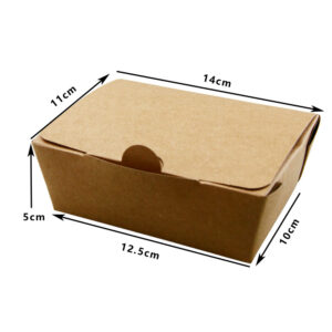 DET  TAKEAWAY BOX  SMALL (50PCS X 8SLV)