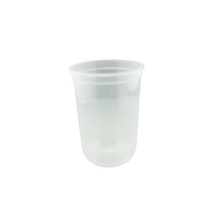 KK 500ML INJECTION CUP U SHAPE TRANSPARENT (25PCS X 20SLV)