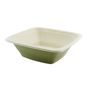 PAC 24OZ SUGARCANE SQUARE CONTAINER (75PCS X 4SLV)