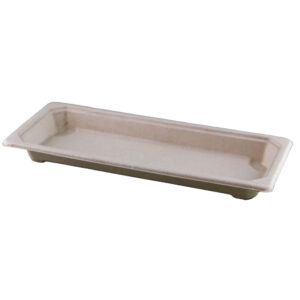 PAC SUGARCANE SUSHI TRAY LONG (SA6/STLONG) (50PCS X 12SLV) – NEW