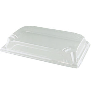 PAC LID FOR SUGARCANE SUSHI TRAY (XX-LARGE) (50PCS X 6SLV) – NEW