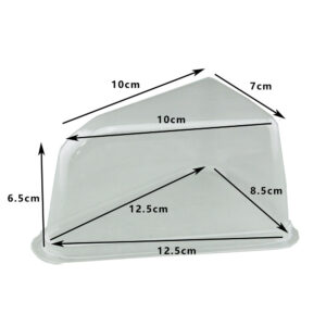 JC TRIANGLE DESSERT TRAY LID (50PCS X 24SLV)