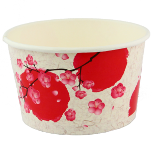 JC 850ML PAPER BOWL – SAKURA (50PCS X 12SLV)