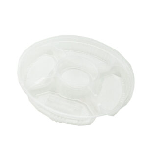 JC 5 COMPARTMENT INSERT FOR 1200 PAPER BOWL (100PCS X 3SLV)