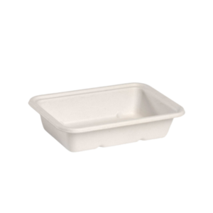 BP 500ML SUGARCANE PULP WHITE (125PCS X 4SLV)