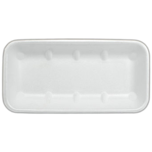 IKON FOAM TRAY 11X5 DEEP WHITE (90PCS X 4SLV)