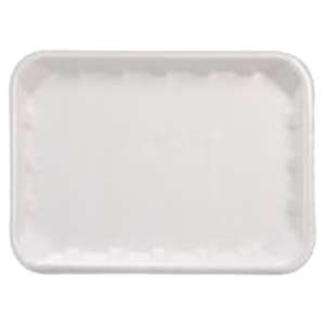IKON FOAM TRAY 7X5 SHALLOW WHITE (125PCS X 8SLV)