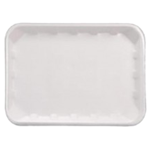 IKON FOAM TRAY 8X5 DEEP WHITE (90PCS X 4SLV)