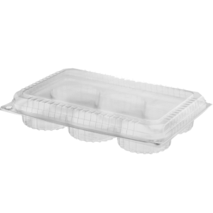 IKON 6PACK DONUT HINGED (100PCS X 2SLV)