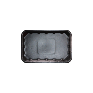 IKON FOAM TRAY 8X5 SHALLOW BLACK (125PCS X 8SLV)