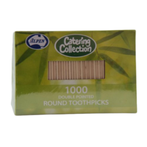 TOOTH PICKS DOUBLE ROUND (1000PCS X 5 BOX)