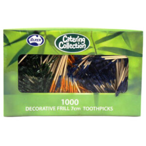 TOOTH PICKS 7CM CELLO HEAD (1000PCS/CTN)