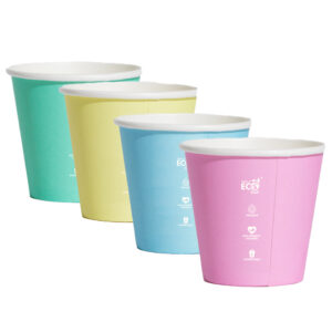 10OZ SW COFFEE CUP TRULY ECO PASTEL (50PCS X 20 SLV/CTN)