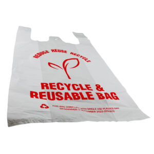 GV MEDIUM RECYCLE/REUSABLE CARRY BAG (10 PACK /CTN)