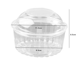 12 OZ SHOW BOWL WITH DOME LID (50PCS X 5SLV)