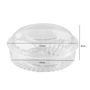 20 OZ SHOW BOWL WITH DOME LID (50PCS X 3SLV)