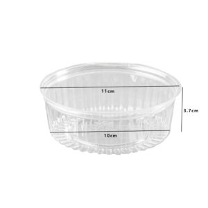 8 Oz Show Bowl with Flat Lid (50PCS X 5SLV)